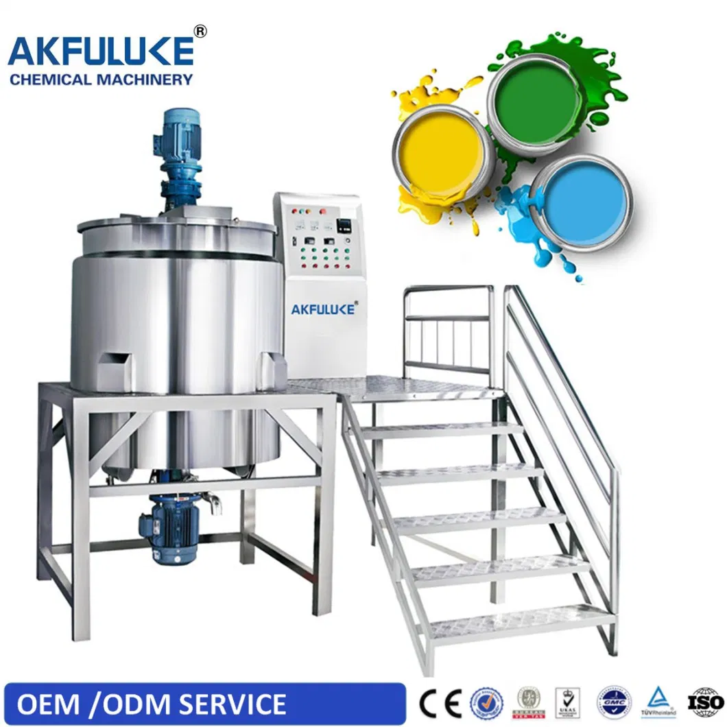 Vacuum Homogenizing Emulsifying Mixer Liquid Soap Paste Shaving Cream Making Emulsifier Machine for Cosmetic